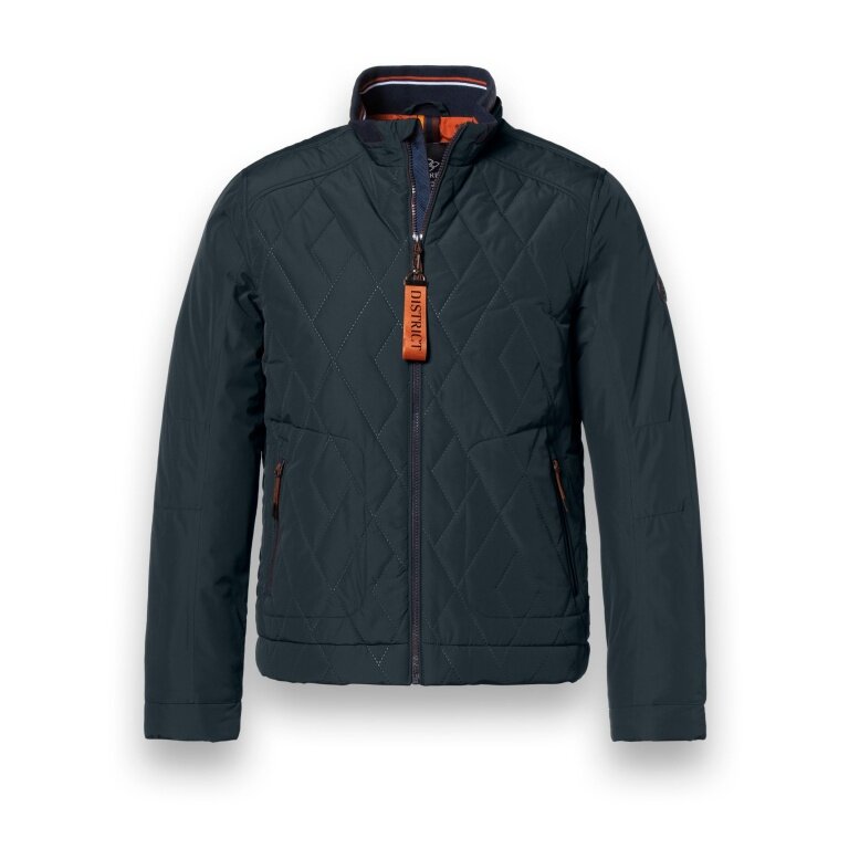 Kurtka przejściowa District Walker (odporna na wodę, ciepła) ciemnozielona męska