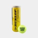 Dunlop Padelowe piłki Team Padel, opakowanie 3 sztuki