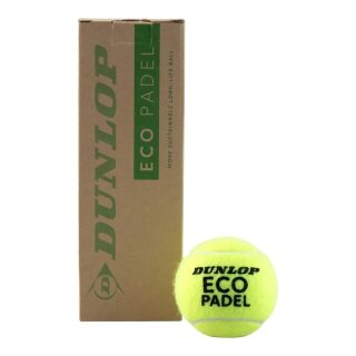 Dunlop Padelowe piłki Eco Padel 3 sztuki