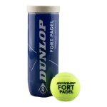 Dunlop Padelowe piłki Fort Padel, opakowanie 3 sztuki