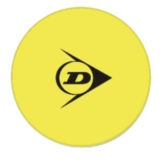 Dunlop okręgi do oznaczania żółte - Zestaw 12 sztuk