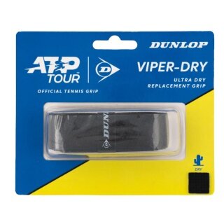 Dunlop Basisband Viper Dry 1.8mm (absorpcja potu, perforowane) czarne - 1 sztuka