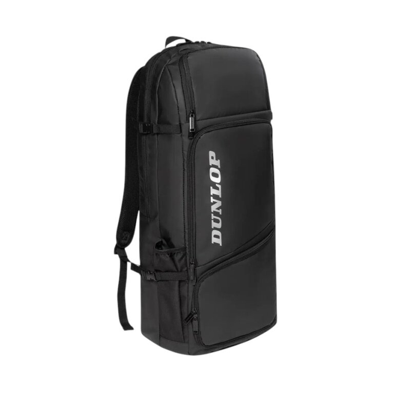 Plecak tenisowy Dunlop Pro Long (główna i rakietowa komora) czarny