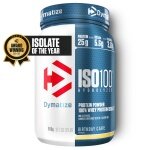 Dymatize Iso100 Hydrolyzowane Izolat Białka Proszek Tort Urodzinowy 932g Puszka