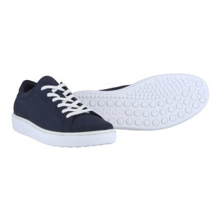 ECCO Sneaker Soft 60 (ECCO skóra) granatowy damski