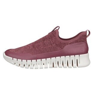 ECCO Sneaker Gruuv Easy-Slip (oddychający tekstyl) różowy damski