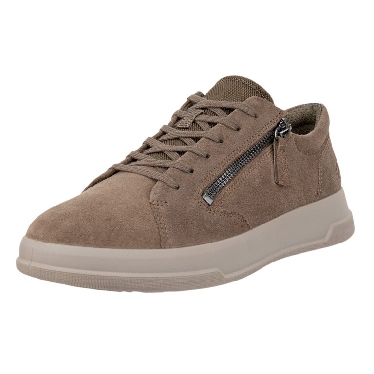ECCO Sneaker Move Zip Lace (skóra premium) brązowe damskie