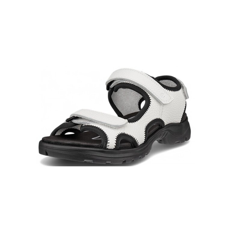 ECCO sandały Hike 3 Strap (skóra) białe damskie