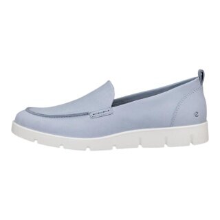 Ecco Slipper Bella (skóra nubukowa) niebieskie damskie