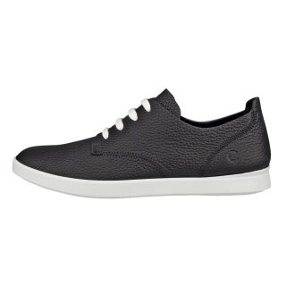 ECCO Sneakersy Leisure Lace Up (miękka skóra premium) czarne damskie