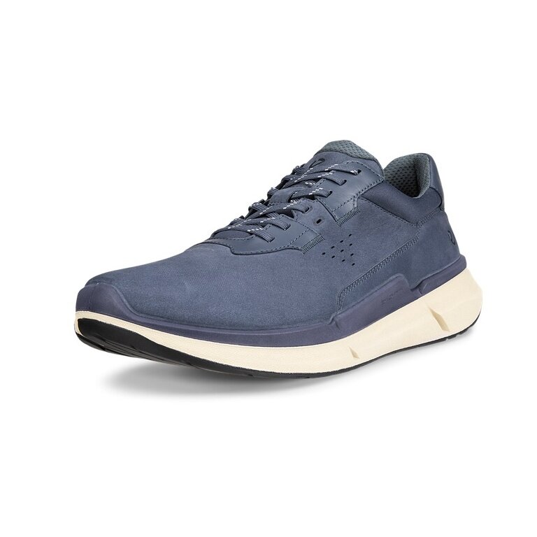 ECCO Sneaker Biom 2.2 Low (Premium-skóra) ciemnoniebieski mężczyźni