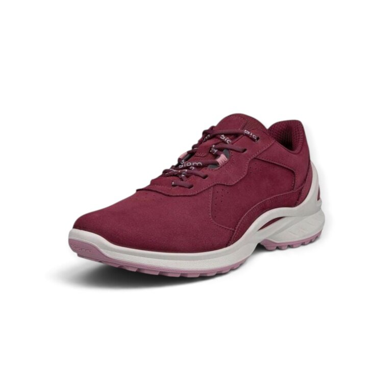ECCO Sneaker Biom Energi Lea (skóra nubukowa) ciemnoczerwony damski