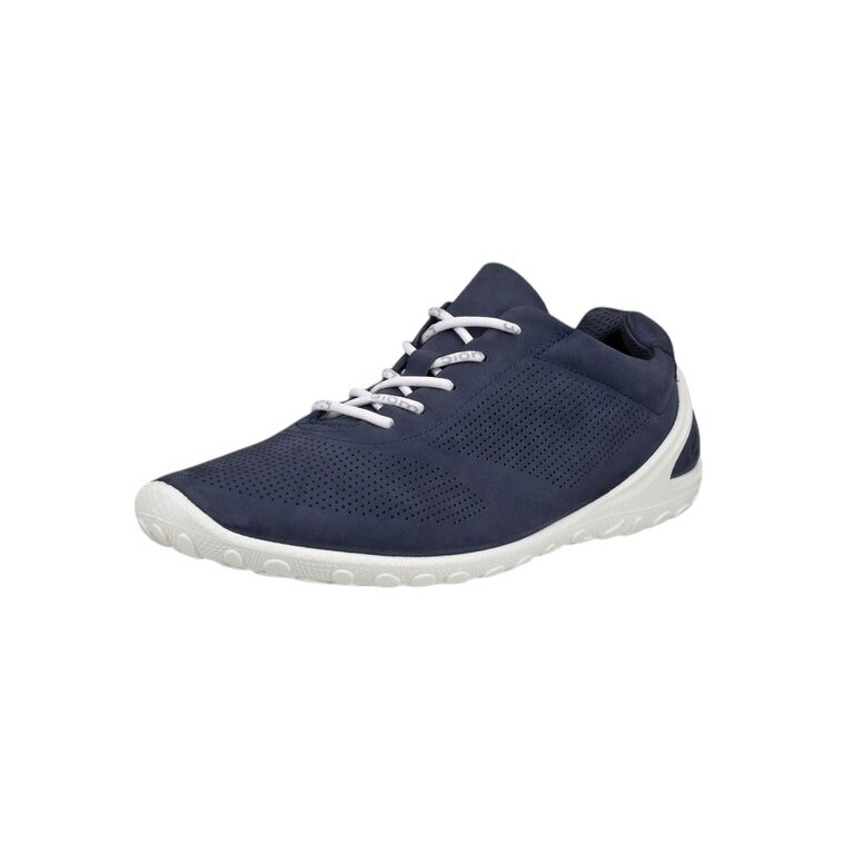ECCO Sneakers Biom Lite (skóra nubukowa) granatowe męskie