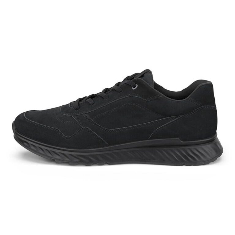 ECCO Sneaker Exostride (skóra nubukowa) 2026 czarny damski