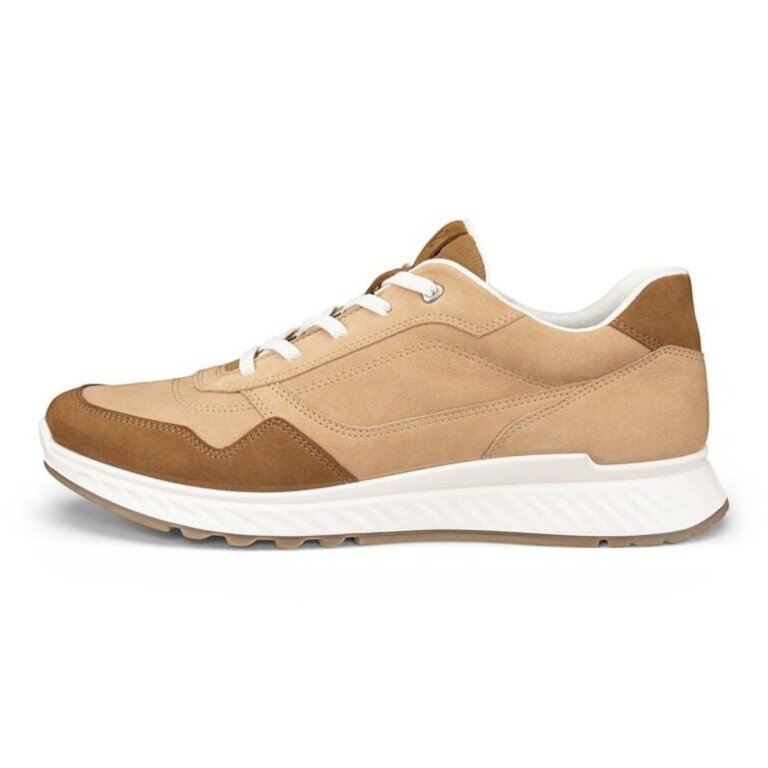 ECCO Sneaker Exostride (skóra nubukowa) 2026 camelbrązowy damski