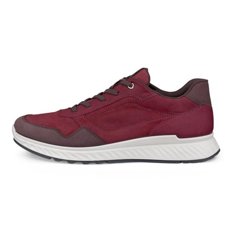 ECCO Sneaker Exostride (skóra nubukowa) 2026 bordowy/fioletowy damskie