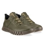 ECCO Sneaker Gruuv Lea GTX (Skóra gładka) khaki zielony Mężczyźni