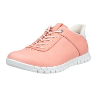 ECCO Sneaker Gruuv Lite (skóra nubukowa) koralowo-pomarańczowy damski