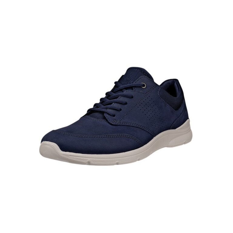 ECCO Sneaker Irving Low Lace (skóra licowa) granatowy męski