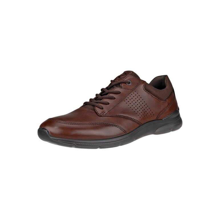 ECCO Sneaker Irving Low Lace (skóra licowa) ciemnobrązowy męski
