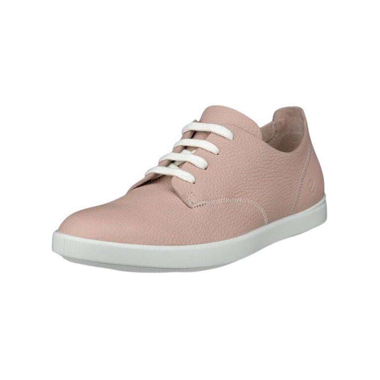 ECCO Sneakersy Leisure Lace Up (miękka skóra premium) różowe damskie