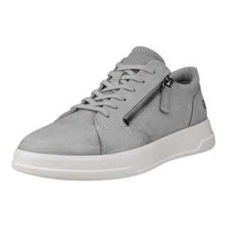 ECCO Sneaker Move Zip Lace (skóra premium) szare damskie