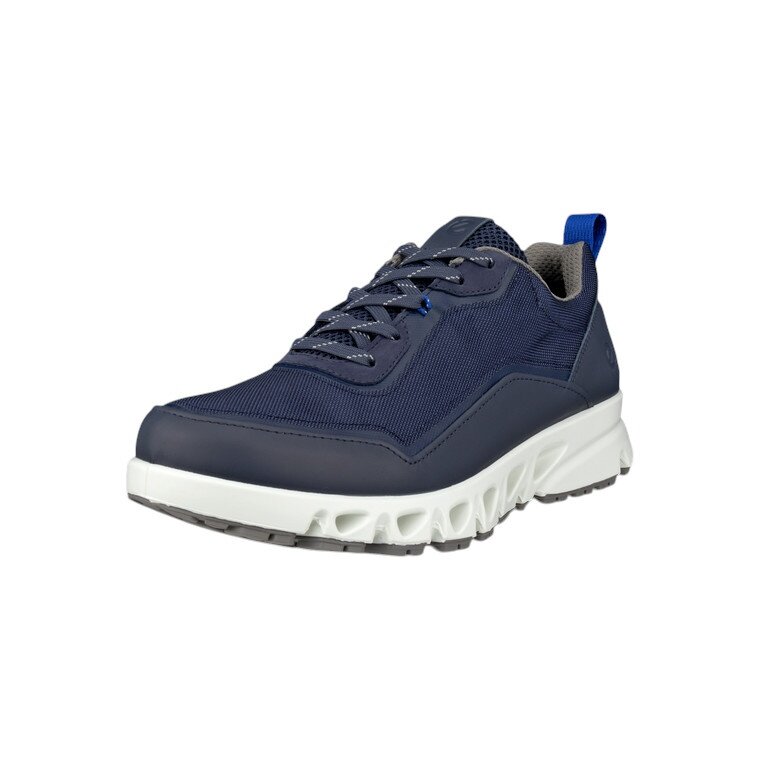ECCO Sneaker Multi-Vent Gtxs Tex Lea (skóra pełnoziarnista, wodoodporna) granatowy mężczyzna