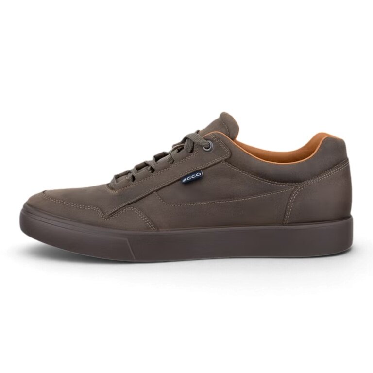 ECCO Sneaker Soft 10 (skóra premium) brązowy mężczyźni