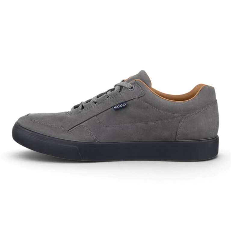 ECCO Sneaker Soft 10 (skóra premium) szare męskie