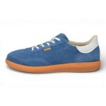 ECCO Sneakers Soft 11 (zamsz) niebieskie damskie