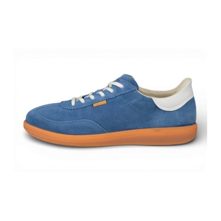 ECCO Sneakers Soft 11 (zamsz) niebieskie damskie
