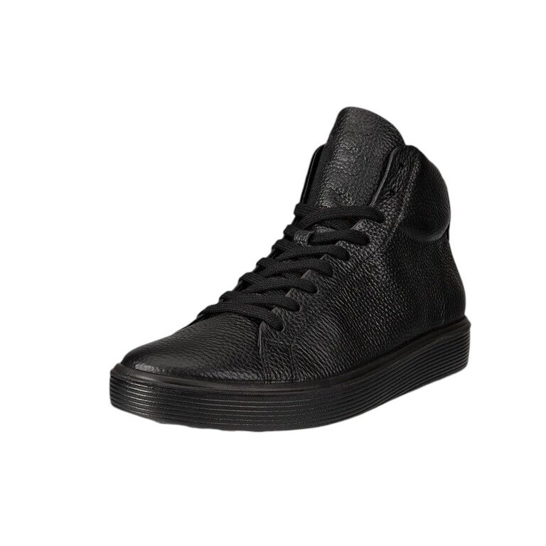 ECCO Sneakers Soft 60 (ECCO skóra) czarne Damskie