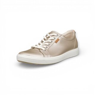 ECCO Sneaker Soft 7 (skóra licowa) złote damskie