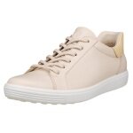ECCO Sneaker Soft 7 Easy Slip Low (skóra premium) limestone damskie
