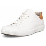 ECCO Sneaker Soft 7 Easy Slip Lace (skóra premium) białe męskie