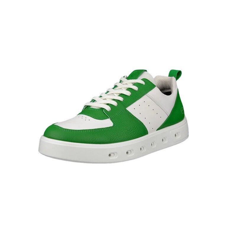 ECCO Sneaker Street 720 GTX (skóra gładka, wodoodporna) zielony/biały męski