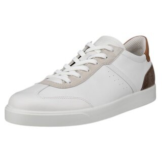 ECCO Sneaker Street Lite Low (skóra) białe męskie
