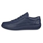 ECCO Sneaker Soft Zero WP (skóra premium, wodoodporne) granatowe męskie