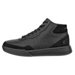 ECCO codzienne buty podróżne Street Court High-Top (skóra premium) czarne damskie