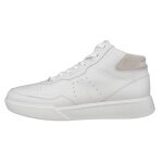 ECCO codzienne buty podróżne Street Court High-Top (skóra premium) białe męskie