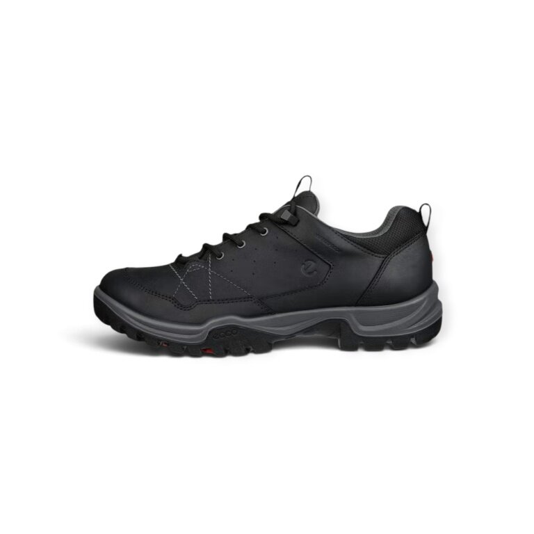 ECCO buty trekkingowe Receptor Trekk (skóra nubukowa, wodoodporne) czarne męskie