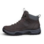 ECCO buty trekkingowe Receptor Trekk WP (skóra nubukowa, wodoodporne) ciemnobrązowe męskie