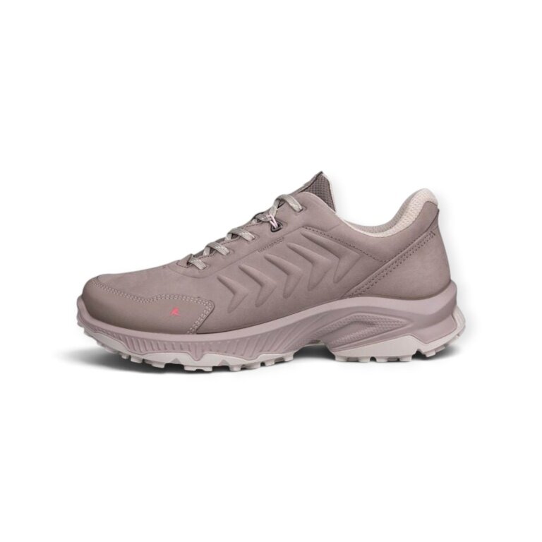 ECCO buty trekkingowe Receptor XP WP (skóra nubukowa, wodoodporne) szare damskie