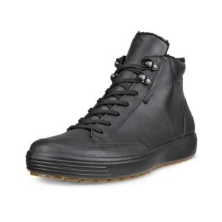 ECCO buty zimowe Soft 7 Tred Mid-Cut GTX (skóra, wodoodporne) czarne męskie