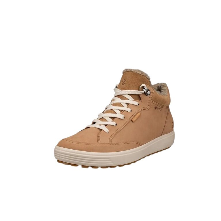 ECCO Buty zimowe Soft 7 Tred GTX (skóra nubukowa, wodoodporne) brązowe damskie