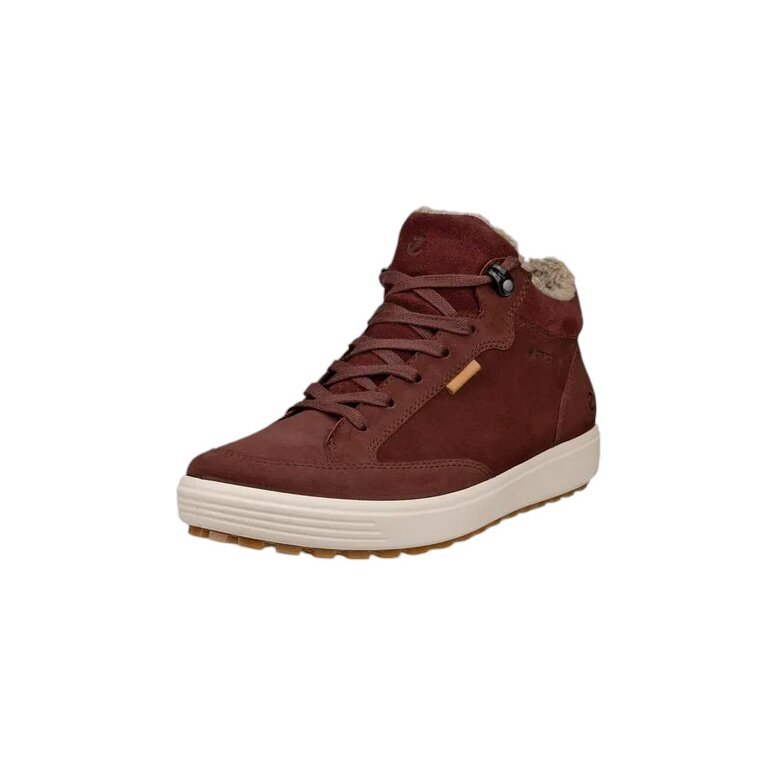 ECCO Buty zimowe Soft 7 Tred GTX (skóra nubukowa, wodoodporne) bordowe Damskie