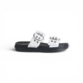 EMU Australia Sandały Bondi Buckle 2.0 (skóra) biało-czarny damskie