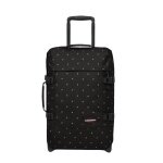 Torba podróżna Eastpak Tranverz S (42 litry) z kółkami Dots Black Silver - czarna
