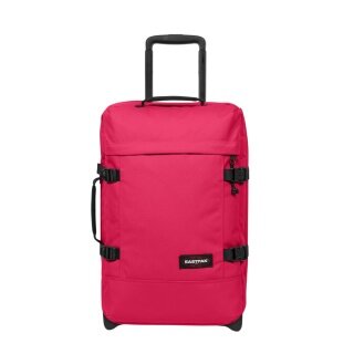 Torba podróżna Eastpak Tranverz S (42 litry) z kółkami Saffron Red - magenta