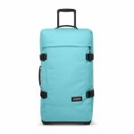 Torba podróżna Eastpak Tranverz M Waterfall Blue (78 litrów) z kółkami jasnoniebieska